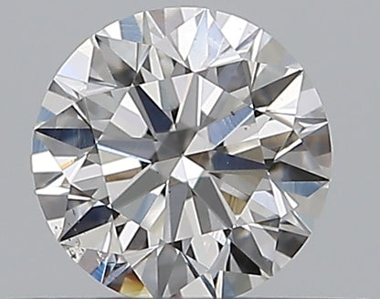 0.36CT ROUND SI1 F WH