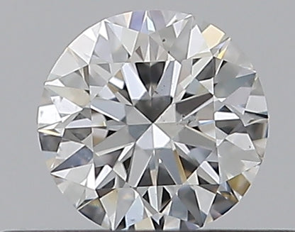 0.32CT ROUND SI2 F WH