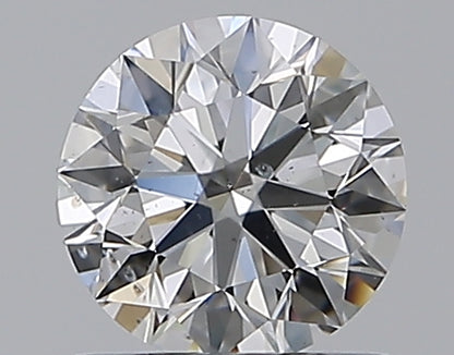 0.72CT ROUND SI1 F WH