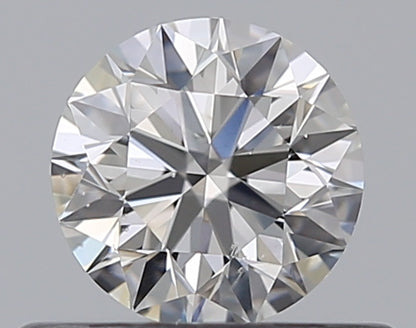 0.38CT ROUND SI1 F WH
