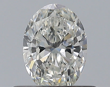 0.38CT OVAL IF G WH