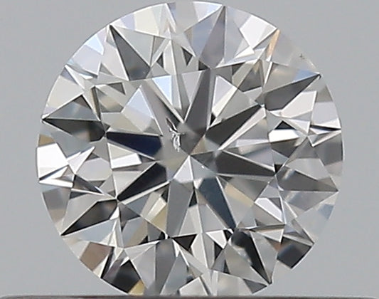 0.37CT ROUND SI2 E WH