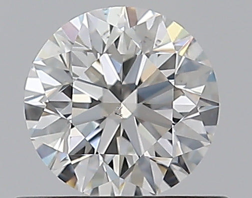 0.59CT ROUND SI1 F WH