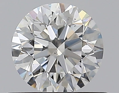 0.59CT ROUND SI1 F WH