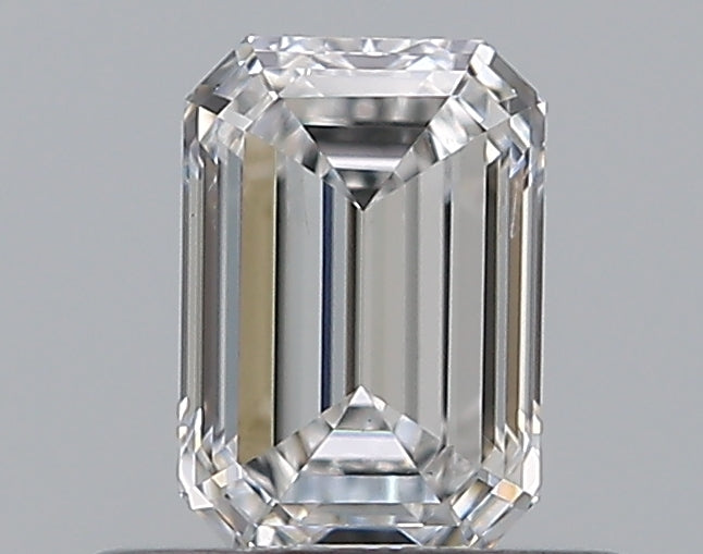 0.50CT EMERALD SI2 D WH