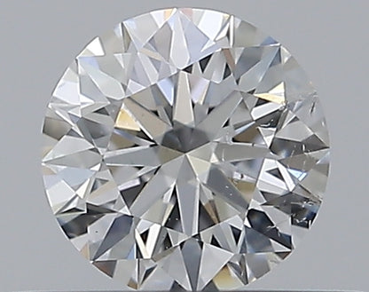 0.38CT ROUND SI2 E WH