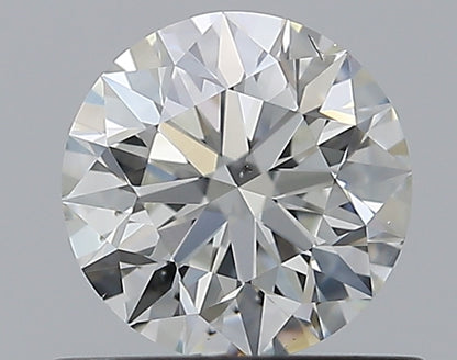 0.66CT ROUND SI1 G WH