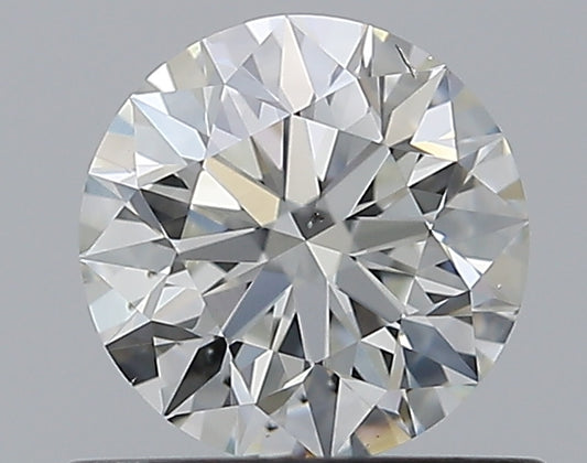 0.66CT ROUND SI1 G WH