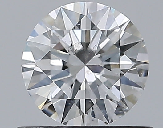 0.59CT ROUND SI2 E WH
