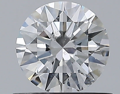 0.59CT ROUND SI2 E WH