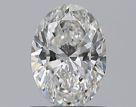 0.80CT OVAL SI2 F WH
