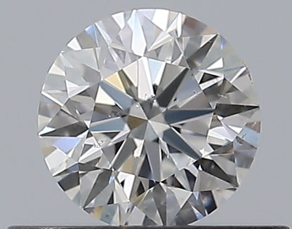 0.38CT ROUND SI2 F WH