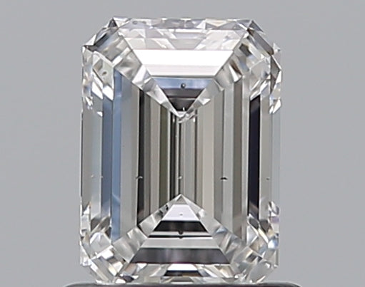0.80CT EMERALD SI2 D WH