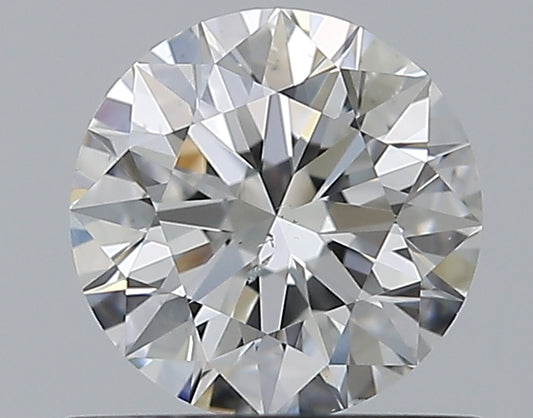 0.75CT ROUND SI1 G WH