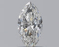 0.59CT MARQUISE VVS2 G WH