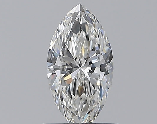 0.59CT MARQUISE VVS2 G WH
