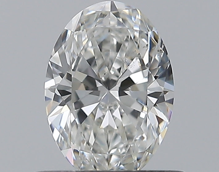 0.53CT OVAL SI2 F WH