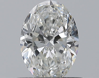 0.53CT OVAL SI2 F WH