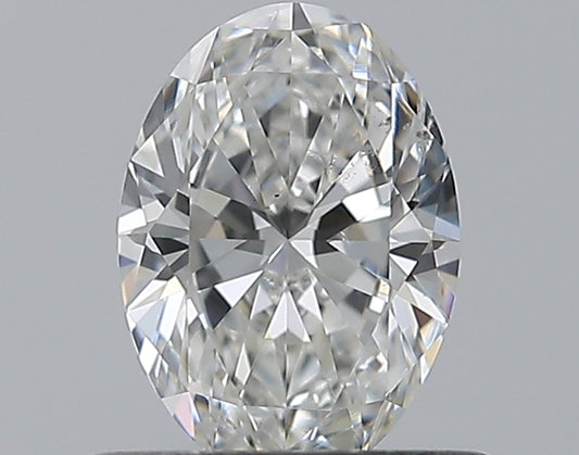 0.53CT OVAL SI2 F WH