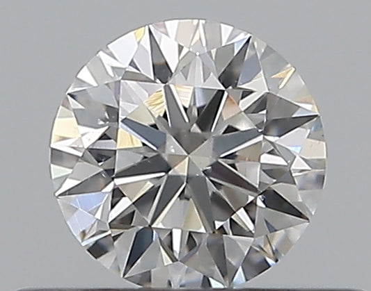 0.37CT ROUND SI1 F WH