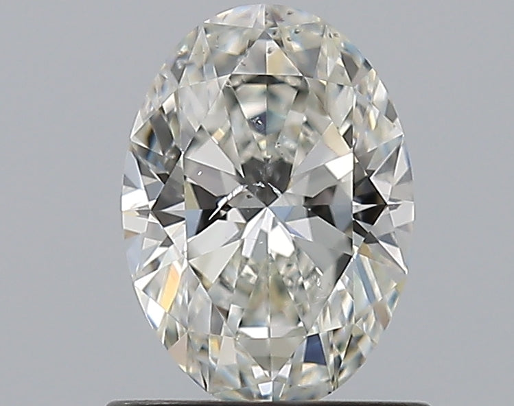 0.81CT OVAL SI2 H WH