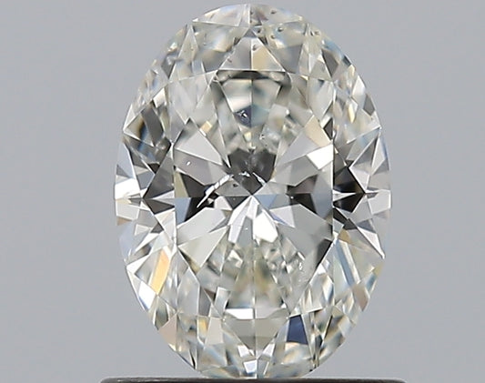 0.81CT OVAL SI2 H WH
