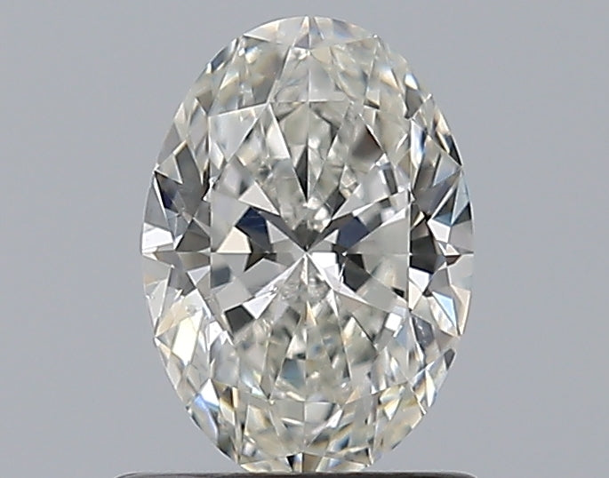 0.80CT OVAL SI1 H WH