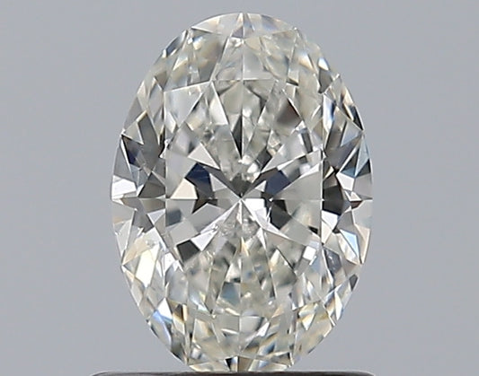 0.80CT OVAL SI1 H WH