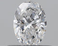 0.37CT OVAL SI1 D WH