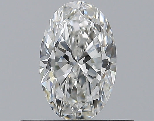 0.37CT OVAL VS1 G WH