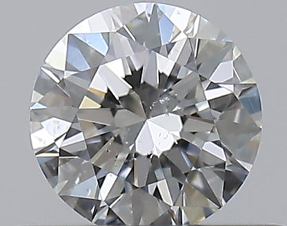 0.35CT ROUND SI2 G WH