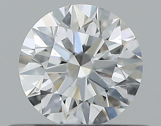 0.38CT ROUND SI1 F WH