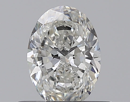 0.51CT OVAL SI2 G WH