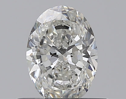 0.51CT OVAL SI2 G WH