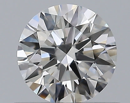 0.59CT ROUND VVS1 E WH