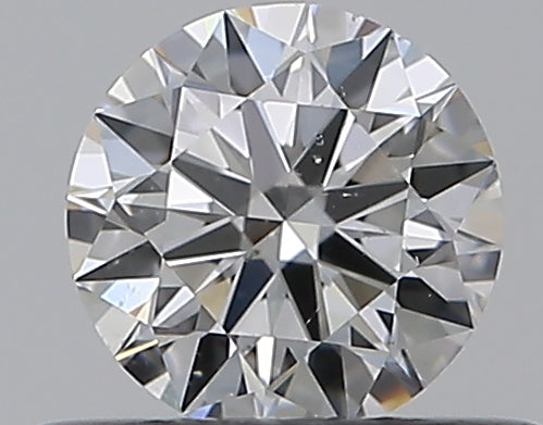 0.38CT ROUND SI1 F WH