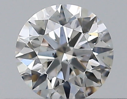 0.30CT ROUND SI1 F WH