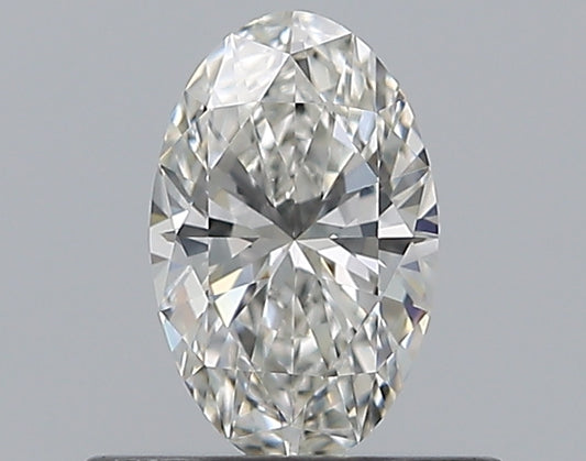 0.40CT OVAL IF G WH