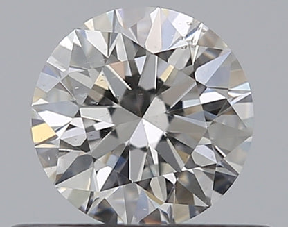 0.38CT ROUND SI2 F WH
