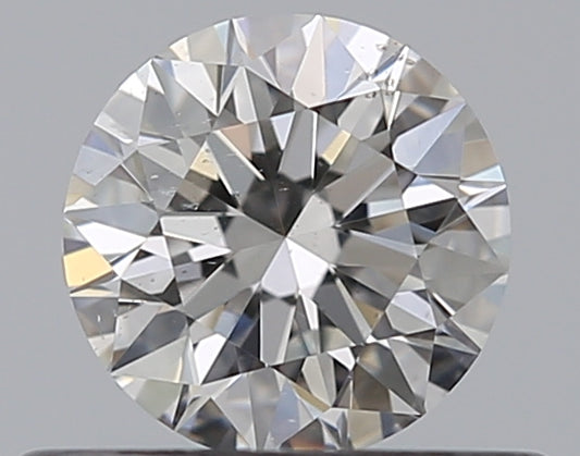0.38CT ROUND SI2 F WH