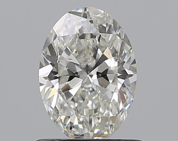 0.80CT OVAL SI2 H WH