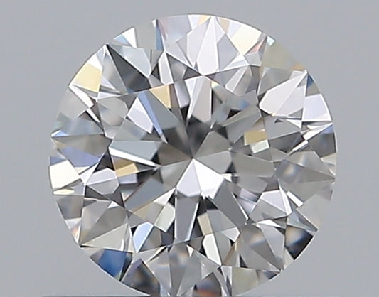0.60CT ROUND VVS1 D WH