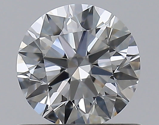 0.60CT ROUND VVS1 F WH