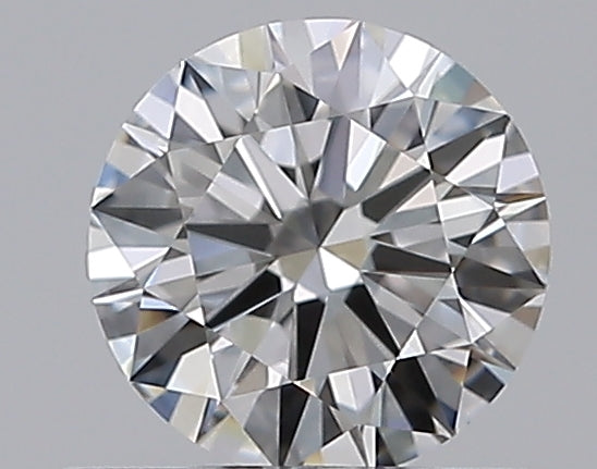 0.59CT ROUND VVS1 F WH