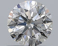 0.65CT ROUND VVS2 F WH