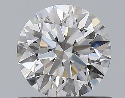 0.61CT ROUND VVS1 D WH