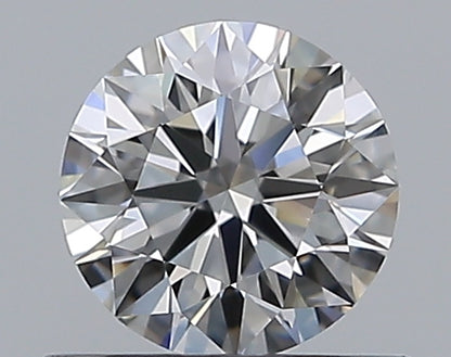 0.57CT ROUND VVS1 D WH