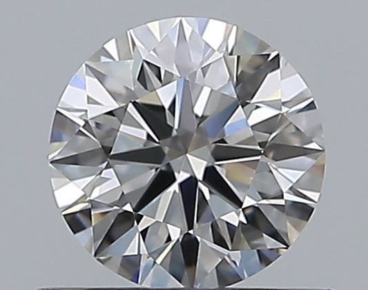 0.57CT ROUND VVS1 D WH