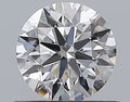 0.59CT ROUND VVS1 E WH