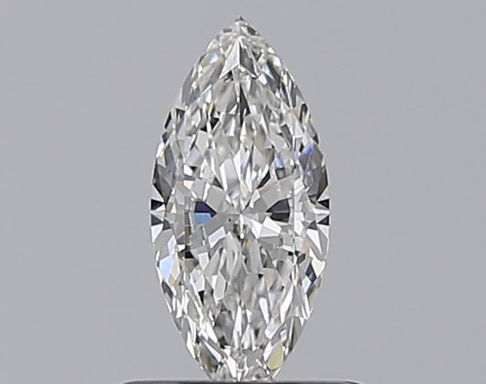 0.49CT MARQUISE VVS2 G WH